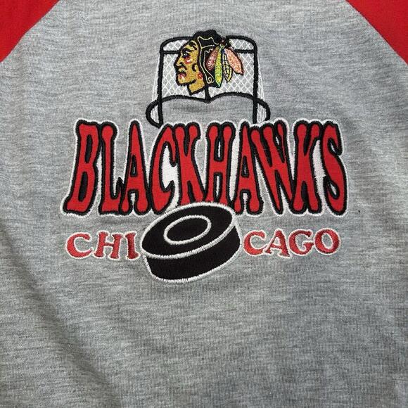 Chicago Blackhawks Infant Outfit 12 Months NHL Baby Romper Cotton Bodysuit NWT - Picture 2 of 9